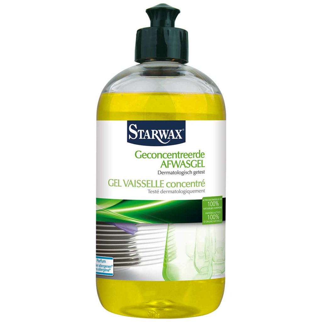 Liquide vaisselle Starwax vert   500 ml Starwax